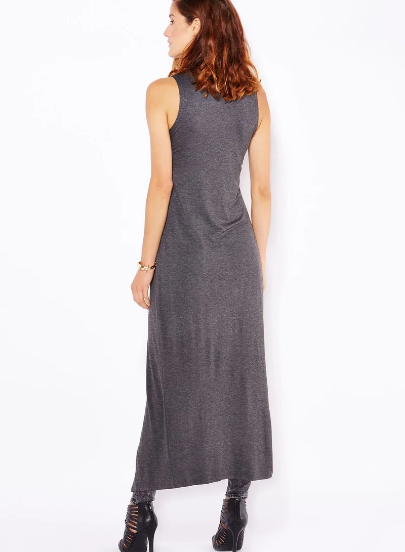 Ginger Front Slit Long Top