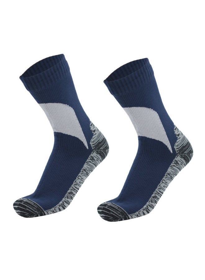 Waterproof Socks, Mid-calf Ski Socks, Cycling Sports, Wading, Breathable, Anti-freeze, Warm, Men's And Women's Outdoor Waterproof Socks