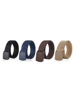 A set of fabric belts from Cairo Way - 4 different colors. Suitable for work and going out, with a modern and comfortable design for diverse and elegant looks.