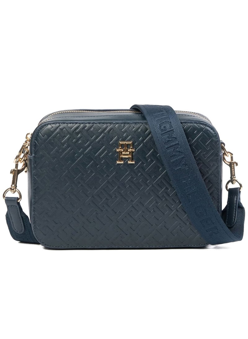 Tommy Hilfiger Denim Tommy Hilfiger Blue Women Crossbody Bag Aw0Aw17221 - Image 1