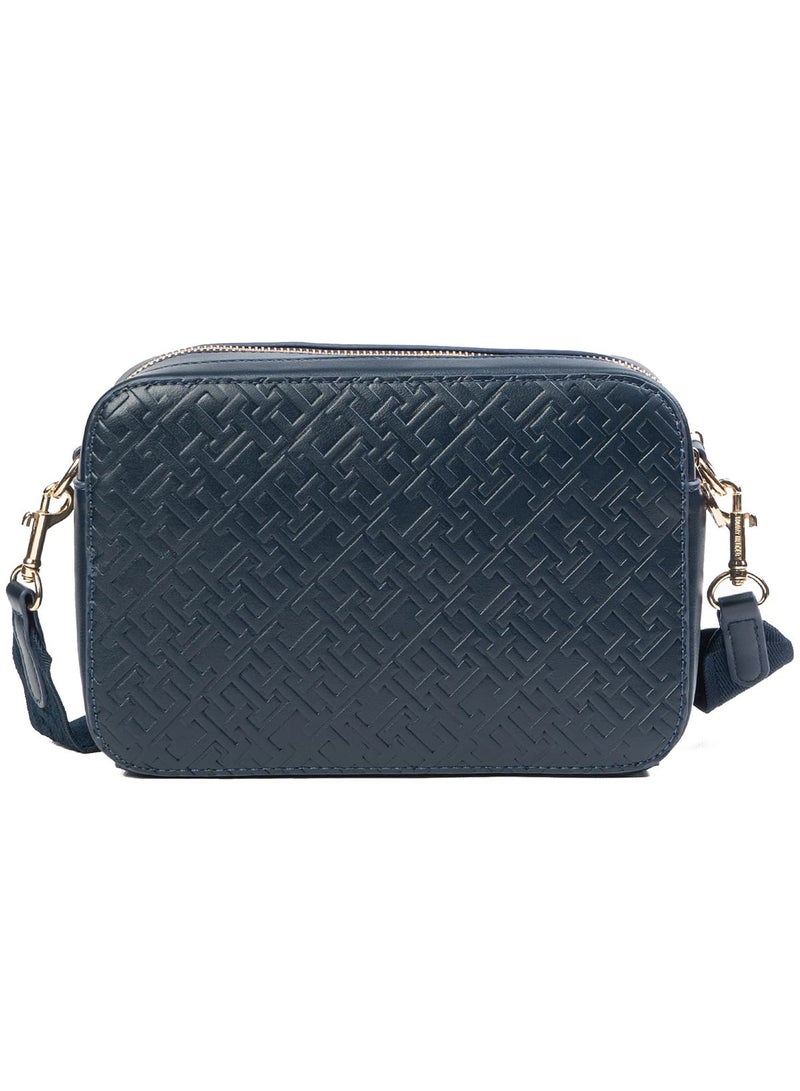 Tommy Hilfiger Denim Tommy Hilfiger Blue Women Crossbody Bag Aw0Aw17221 - Image 4