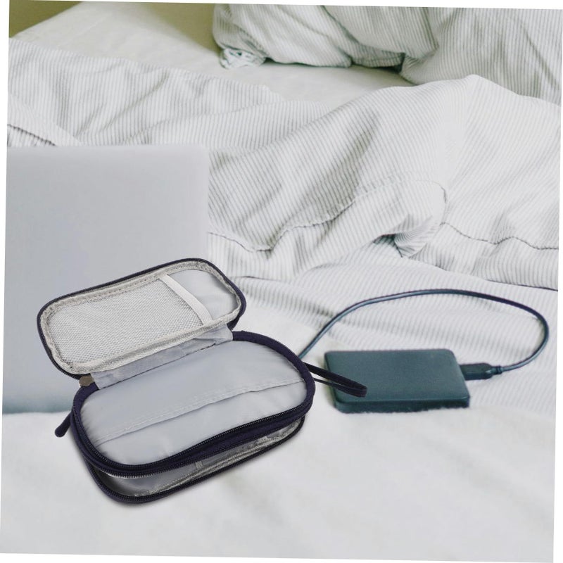 Travel Portable Charger Power Bank Organizer Storage Case Bag For Electronics - Image 3