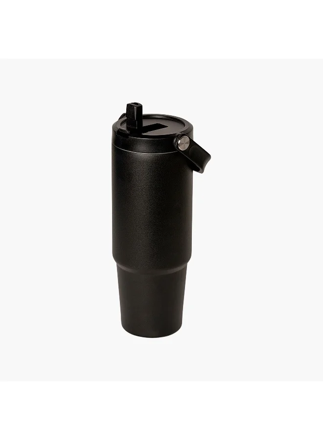 Citron Insulated Tumbler-900Ml-Cylinder (Stainless Steel) Black \ 9X30