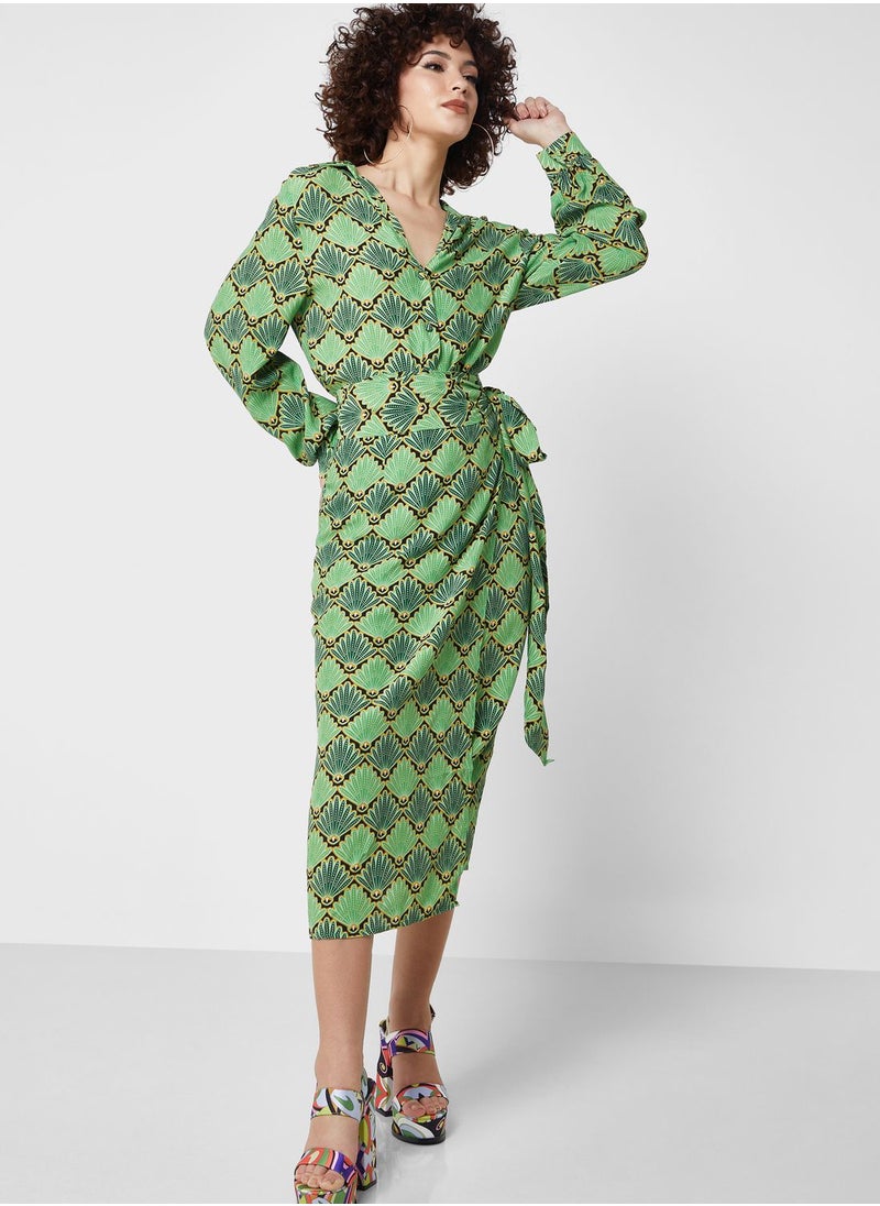 Never fully Dressed - Puff Sleeve Wide Leg Shirt - Image 1