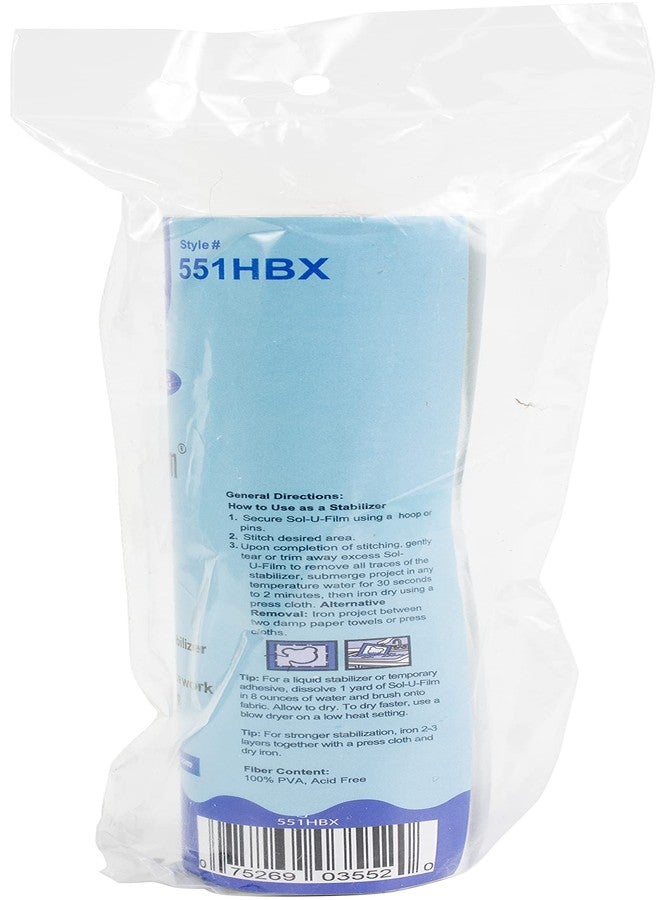 بيلون مجموعة بي سي بي، ذ.م.م. 551HBX، عبوة بيلون سول-يو، شفافة، 8 بوصات × 9 ياردة - Image 4