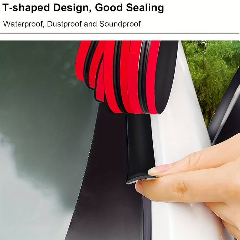157.48 Inches 30mm Acoustic Car Windshield Seal Roofline Edge Tape Waterproof Dustproof Wind Noise Sealing Strip - Image 4
