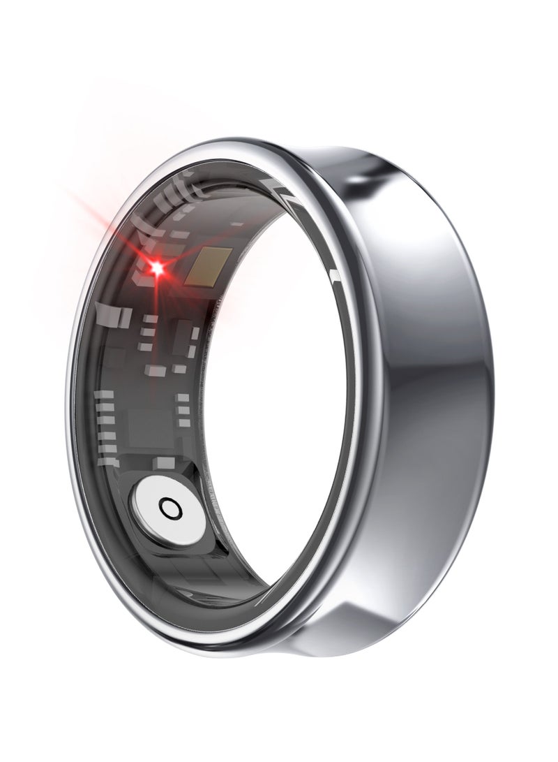 general Smart Ring SR05 for Heart Rate BlodOxygen Sleep Monitoring all Weather Motion Calculation 24-hour Health Monitoring Protect Your Health Grey No.21 - Image 3