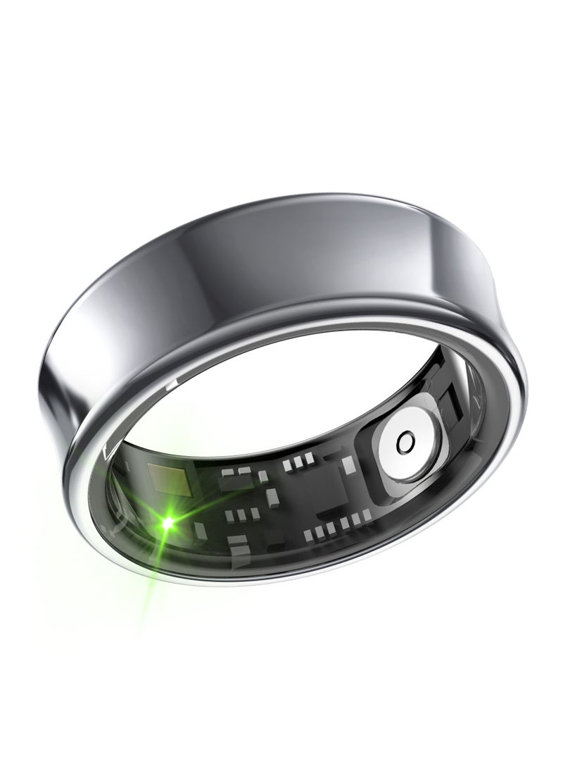 general Smart Ring SR05 for Heart Rate BlodOxygen Sleep Monitoring all Weather Motion Calculation 24-hour Health Monitoring Protect Your Health Grey No.21 - Image 4
