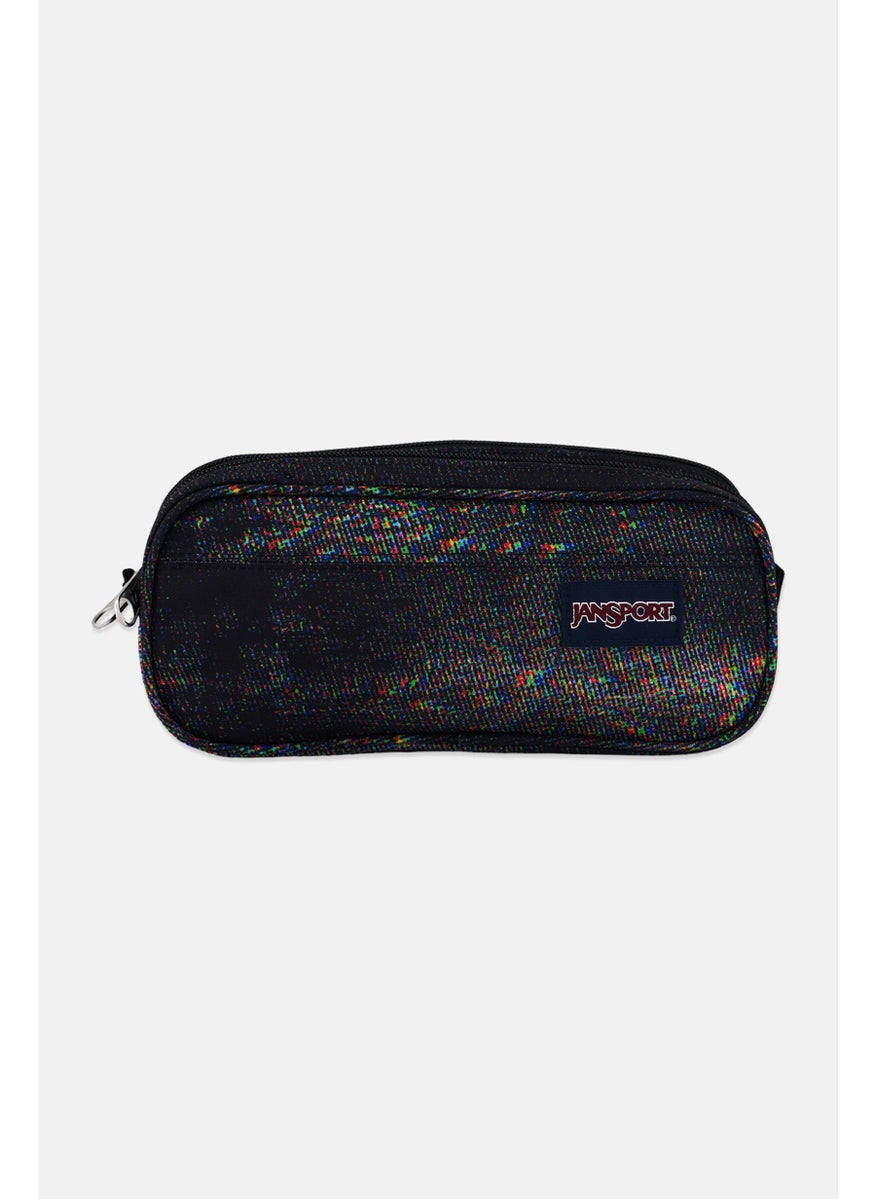 JANSPORT Kids Boy Brand Logo Pouch 12 H x 25 L x 10 W cm, Black  - Image 1