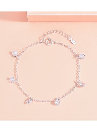 Zircon Bracelet (Silver)