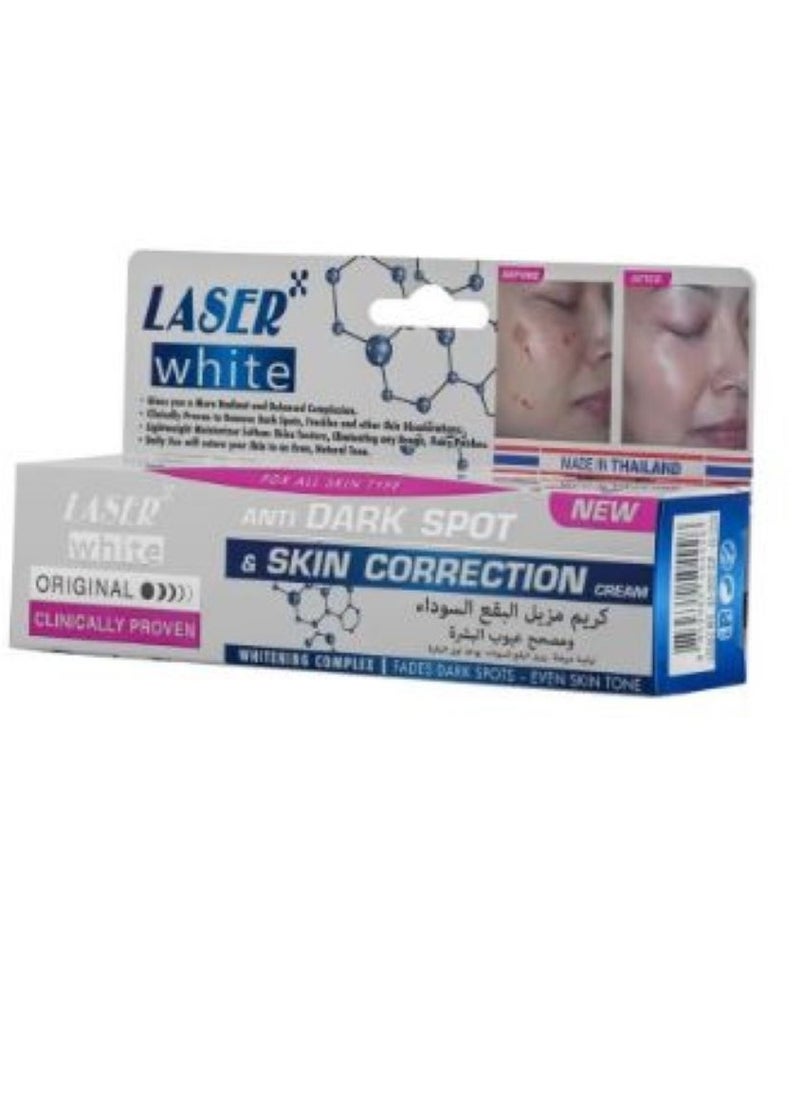 LASER WHITE - Laser White Anti Dark Spot And Skin Correction Cream 30 gm - Image 1