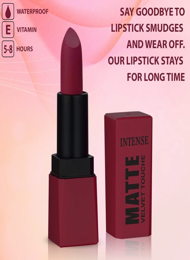 ForSure® HD Matte Lipstick Long hours Stay Smooth Matte Texture 3.5gm (Blast Maroon) - Image 3