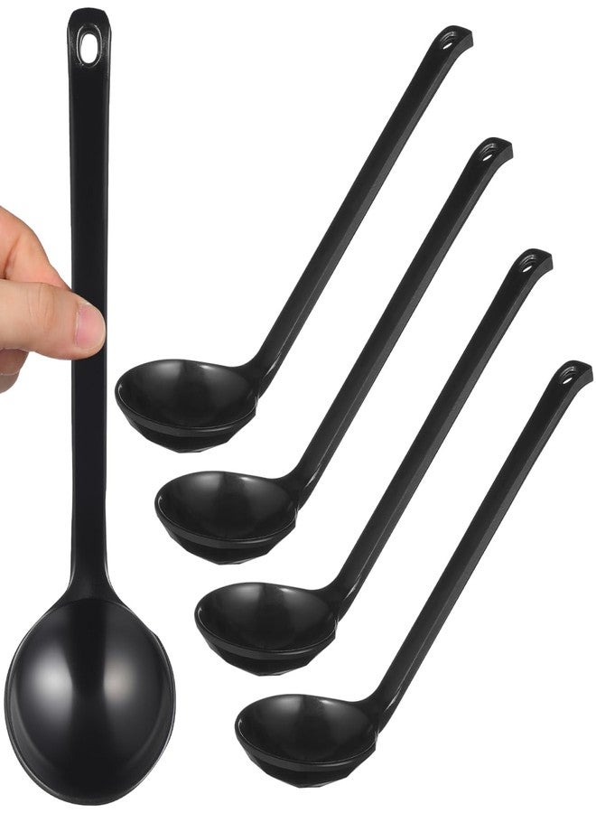 JOINPAYA 5Pcs Turtle Shell Ramen Soup Spoons Long Handle Japanese Style Hot Pot Soup Spoons Dishwasher Safe Kitchen Tableware - Image 1
