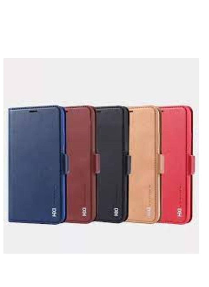 HDD - Smart Phone Leather Flip Cover For iPhone 12 Blue - Image 1