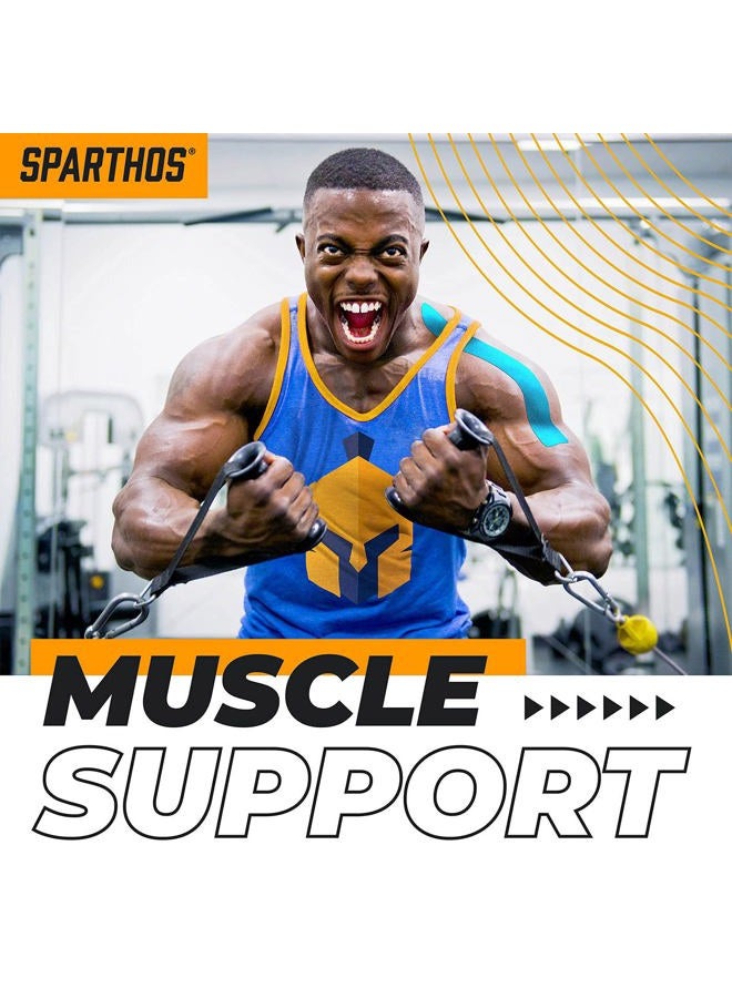 Sparthos Spartan Kinesiology Tape for Athletic Sports,2inx16.4ft, Roll - Image 5