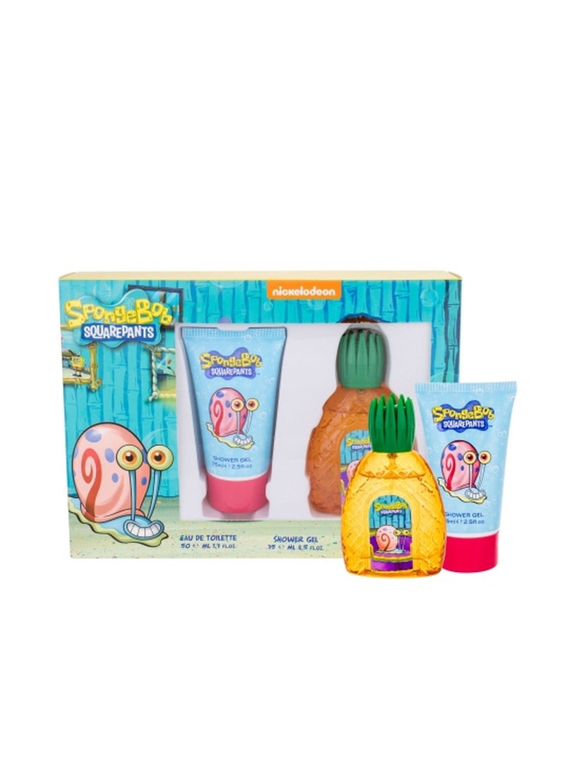 Spongebob Squarepants SPONGEBOB SQUAREPANTS GARY SET KIDS EDT 50ML + S/G 75ML 