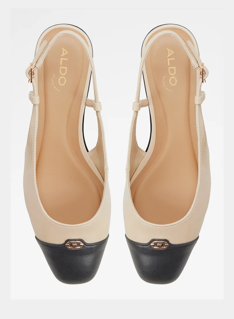 Aldo CREAM Maree Slingback Ballerinas for Women | Best Price UAE