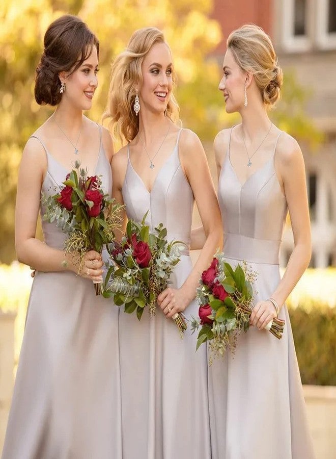 YANCHUN Bridesmaids Gift Bridesmaids Necklaces for 2/4/6 Bridesmaid Jewelry Wedding Gift for Women, adjustable, other, other - Image 3