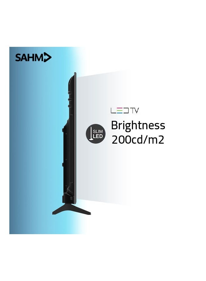 سهم تلفزيون ذكي 4 كيه  بدقة الترا اتش دي مقاس 55 بوصة، أندرويد 14 مع اي شير، يوتيوب، دقة 3840x2160، منافذ اتش دي ام اي ويو اس بي، جهاز تحكم عن بعد، حامل حائط، لون أسود | اسم الموديل: SHM-55LPS - Image 4