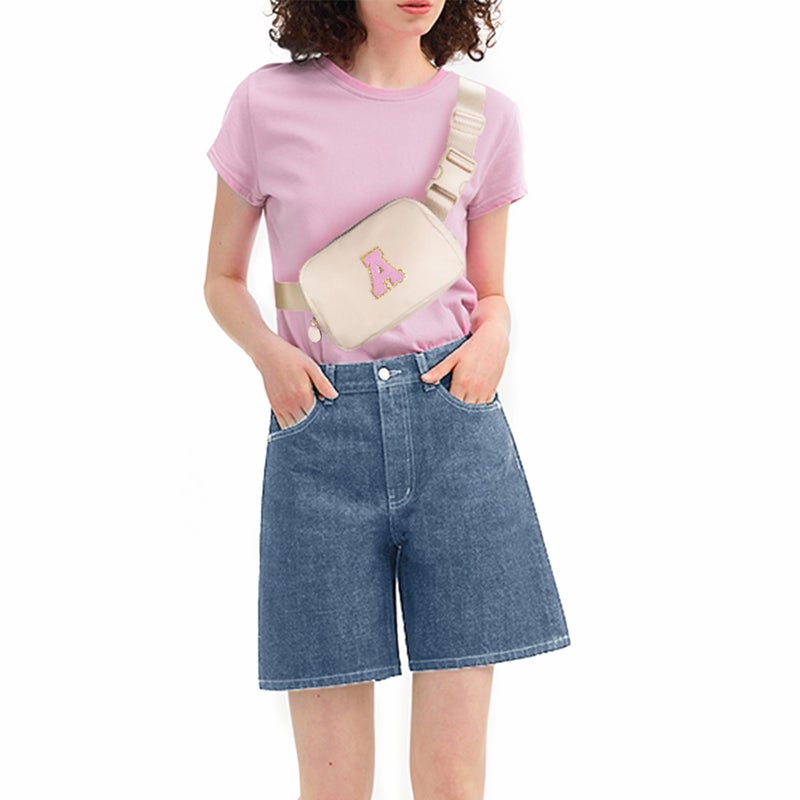 Uygafly Easter Gifts Basket Stuffers for Teen Girls Kids,Birthday Gifts for 4 5 6 7 8 9 10 11 12 13 Year Old Girls,Gift for Daughter,Fanny Pack Crossbody Bag Belt Bag Cute Trendy Stuff | Cream,A - Image 2