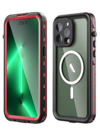 IP68 Waterproof Case for IPhone 16 Pro Max (2024),Clear Magnetic Anti-fall Frosted Phone Case,Sealed Anti-yellowing Protective Cover Suitable for Swimming u0026 Diving - pzsku/Z1909DF58A4D80FC50036Z/45/1743619703/a3b11c3b-b67e-45a7-a1af-f18d31094fbc