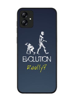 Rugged Black edge case for Samsung Galaxy A04 Slim fit Soft Case Flexible Rubber Edges Anti Drop TPU Gel Thin Cover - Evolution Really (Grey)