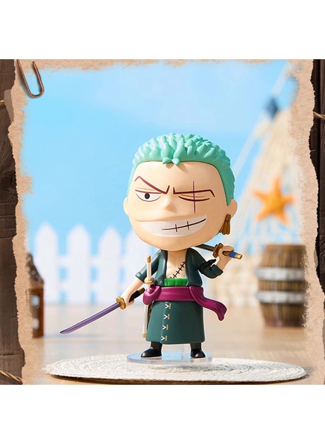MINISO x One Piece Classic Characters Collection Collectible Figure Blind Box, Full Display Set of 6 Sealed Mystery Boxes, Character Collectible for Display and Gifting - Image 3