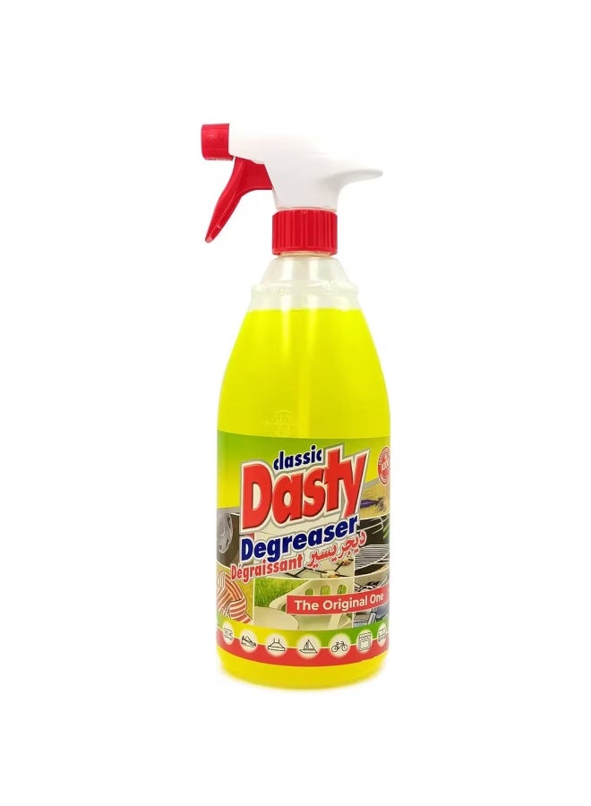 Dasty Classic Multi Surface Degreaser Spray 1000ml Heavy Duty Grease Remover Cleaner for Kitchen, Oven, Stove, Grill, Cooker Hood, Sink, Tiles, Car, Garage, Workshop, Household Cleaning Solution with Trigger Spray Bottle - Image 2