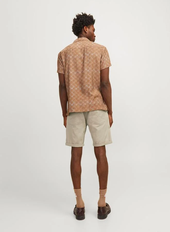 JACK & JONES Mid Rise Regular Fit Shorts