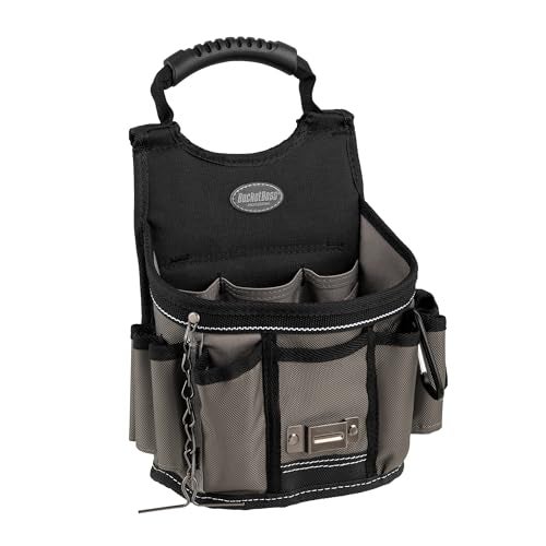Bucket Boss - Sparky Utility Pouch, Pouches - Professional Series (55300), Gray - Image 2
