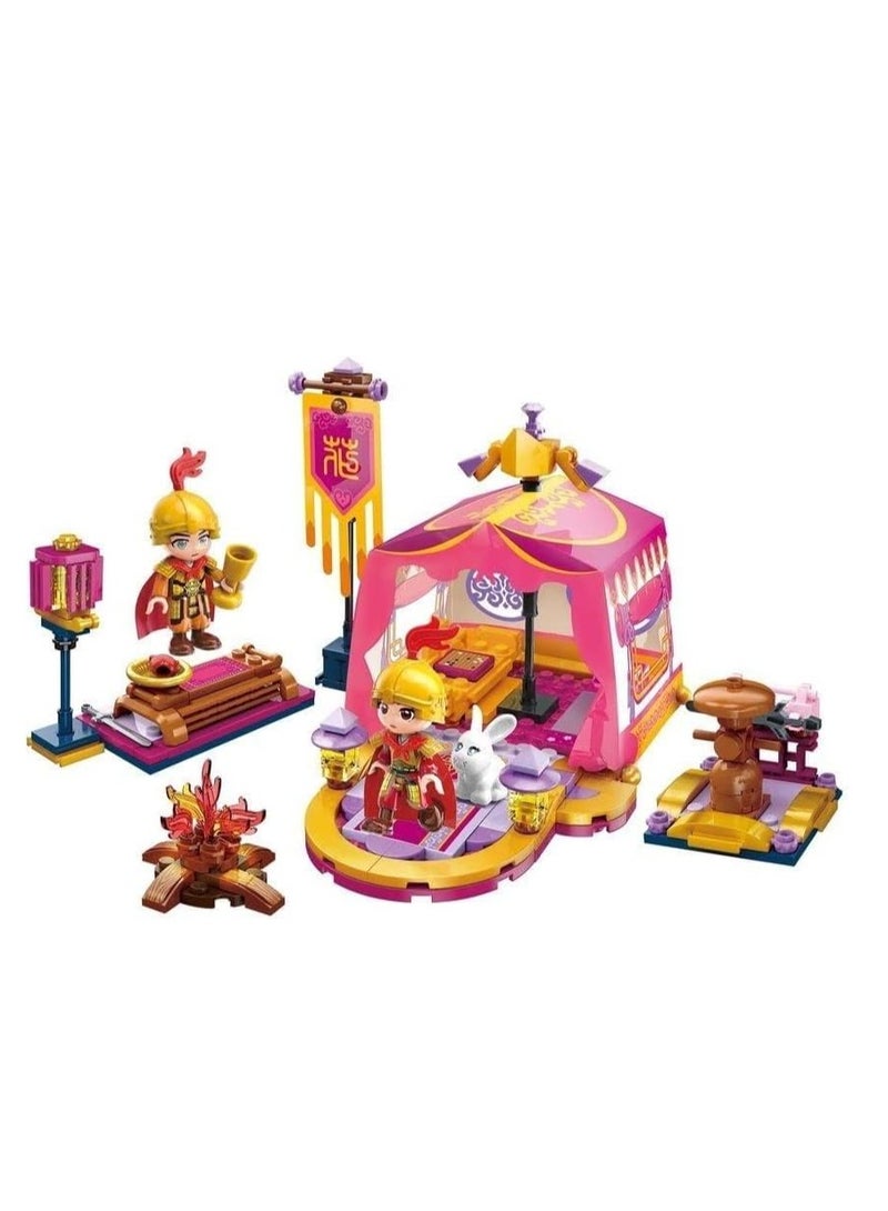 Qman Colourful Training Camp - (248 PCS) Educational Building Blocks for Creative Play - Image 2