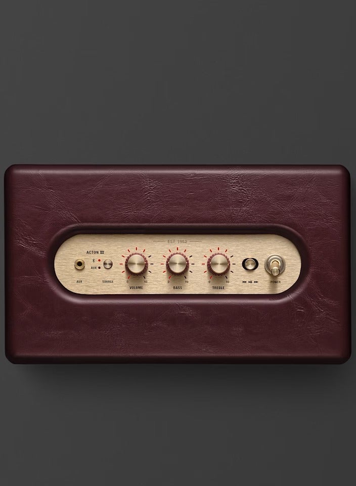 Marshall Acton III 60W Premium Home Wireless Speaker With Bluetooth 5.2 And Multiple Inputs - Enjoy signature Marshall Sound - Image 2