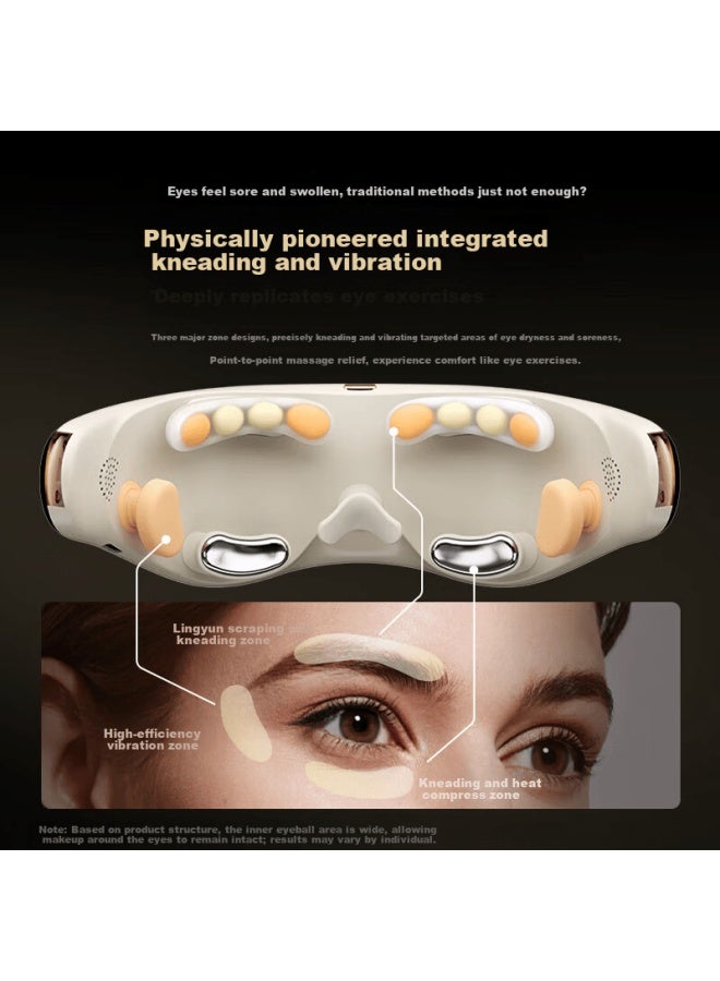 Skg Eye Massager E9 Eye Care Device Hot Compress For Eye Fatigue Relief Dark Circle Remover Eye Beauty Instrument Sleep Eye Mask Massager Premium Birthday Gift For Boyfriend Girlfriend Parents - Image 3