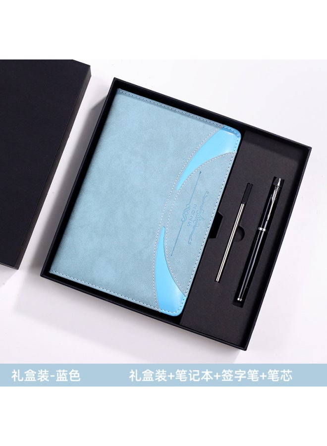 QUICK English Calendar Book 365 Days Notebook Spanish Daily Plan Book - Image 1