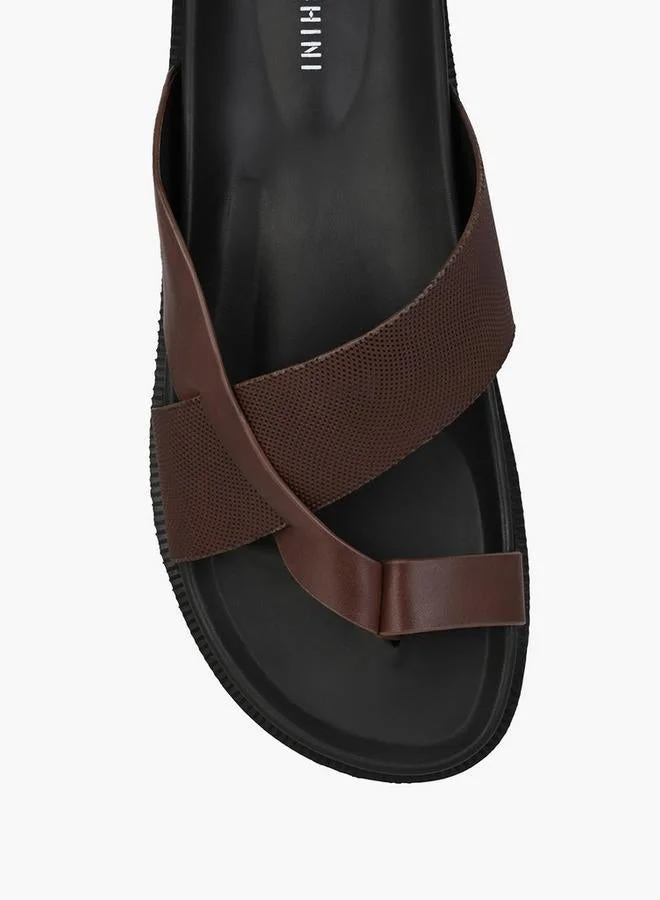 Duchini BROWN Men Slip-On Comfort Sandals for Men | Best Price UAE