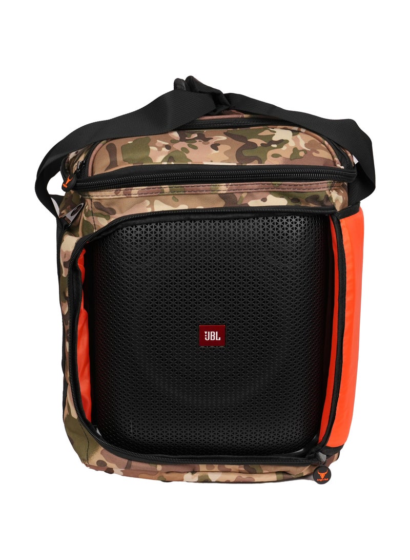 Angry Bull Speaker Bag Safety Carrying Storage Case with Shoulder and Handy Strap Travel Bag for JBL Encore Essential - ARMY C  - Image 2