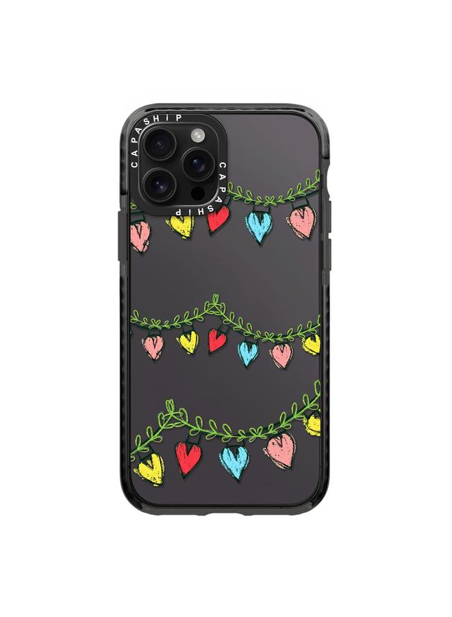 S-TOP Case For iPhone 16 Pro Max Simple Illustration Pattern Full Coverage Phone Case - Image 1