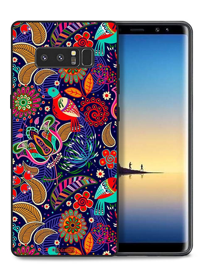 Tolwak Samsung Galaxy Note 8 Protective Case Cover Birds And Floral Pattern - Image 1