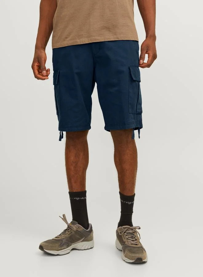 JACK & JONES jack and jones Mid Rise Regular Fit Cargo Shorts