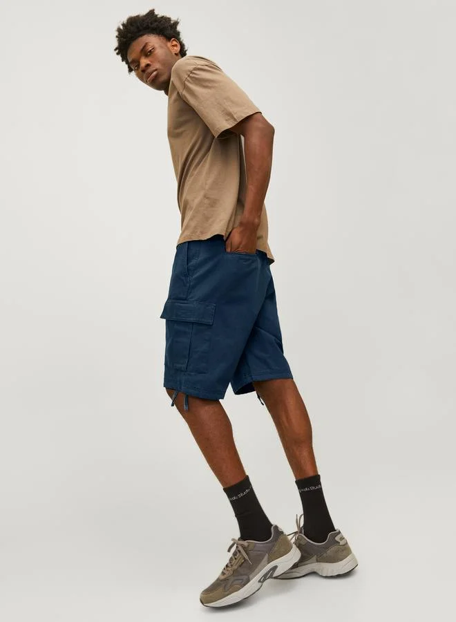 JACK & JONES jack and jones Mid Rise Regular Fit Cargo Shorts