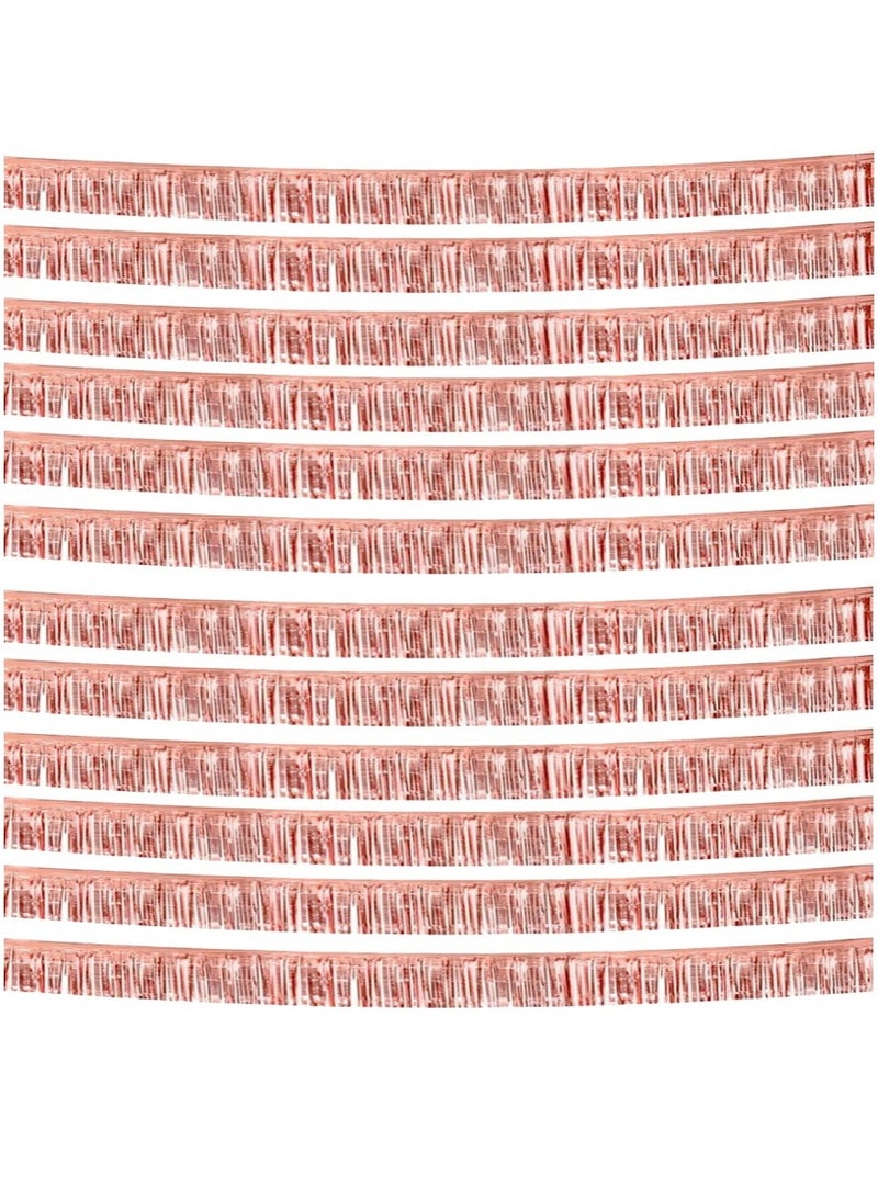 آنا ستارة خلفية لحفلات عيد الميلاد بحجم 30*200 سم، تتضمن 12 شريطًا من اللمعان والتنسيل - Image 1