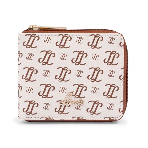 Lavie Women's Sacy Monogram LL Print Small Zip around Wallet | Ladies Purse Handbags - Image 1