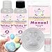 FUNSHOWCASE Taba Squishy Kit Set Liquid Gel3 Paw Silicone MoldFlocking - Image 3