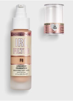 REVOLUTION Revolution IRL Filter Longwear Foundation F8  - Image 1