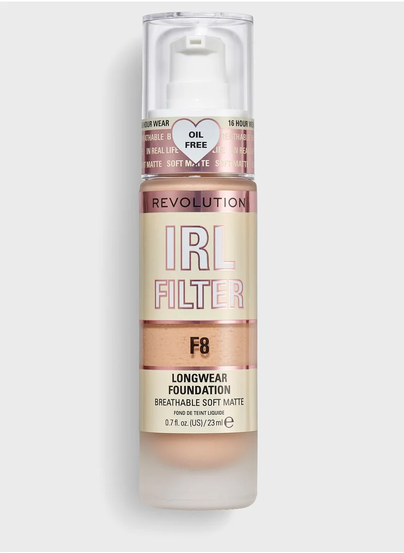 REVOLUTION Revolution IRL Filter Longwear Foundation F8