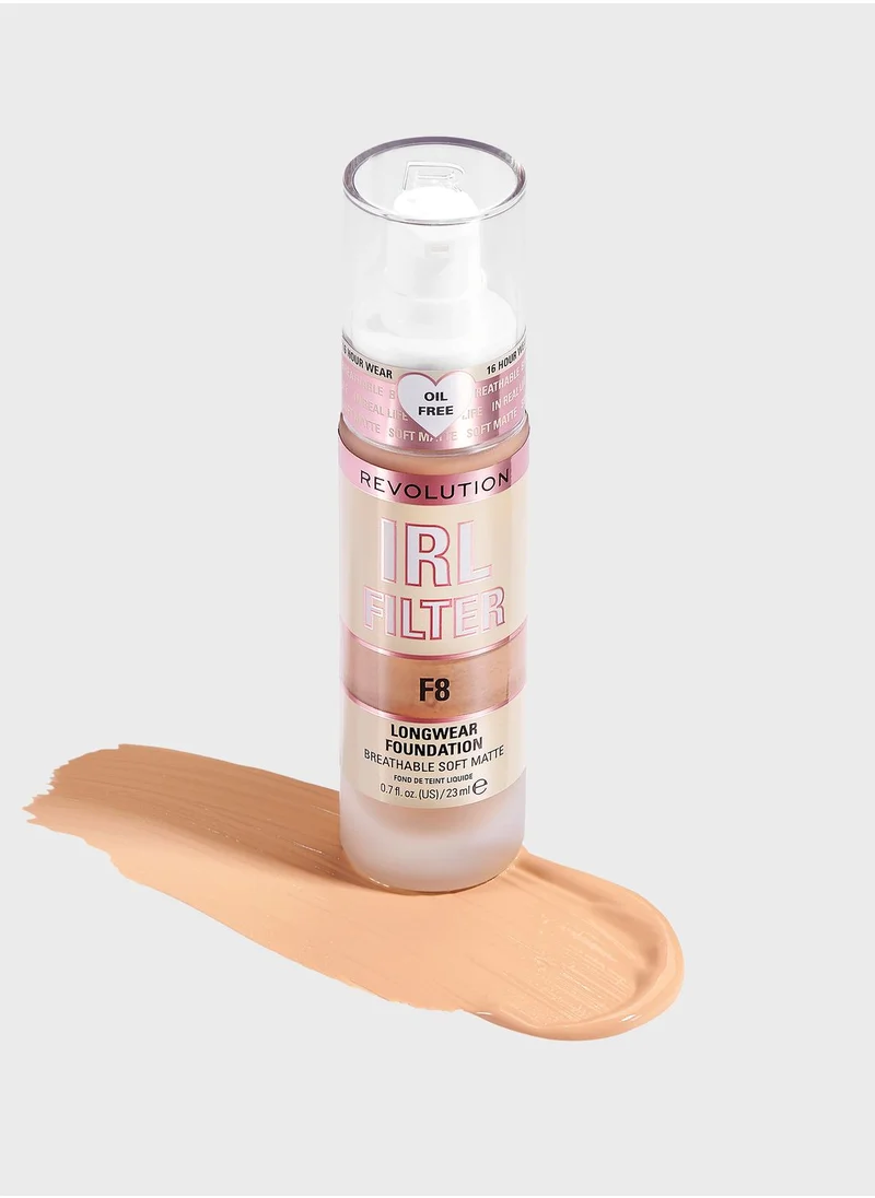 REVOLUTION Revolution IRL Filter Longwear Foundation F8