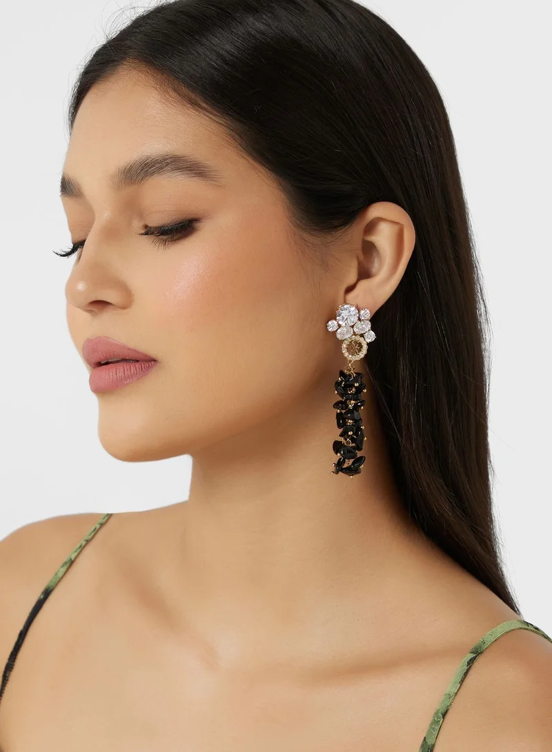 GUESS Agate Pendant Earrings
