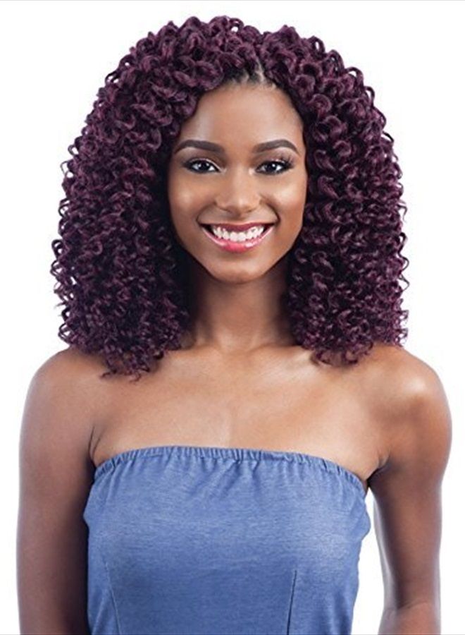 FreeTress Braids FreeTress 2X Wand Curl Braid Soft Baby Curl (1B)