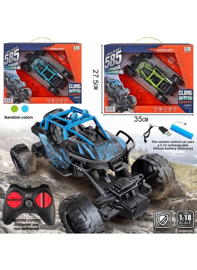 1:16 Six-wheel Off-road Climbing Four-way Remote Control Car Mountain Big Foot Model Car Boys Outdoor Toys-color:54573 Hanging Board  Random Color 0588-88  - Image 4