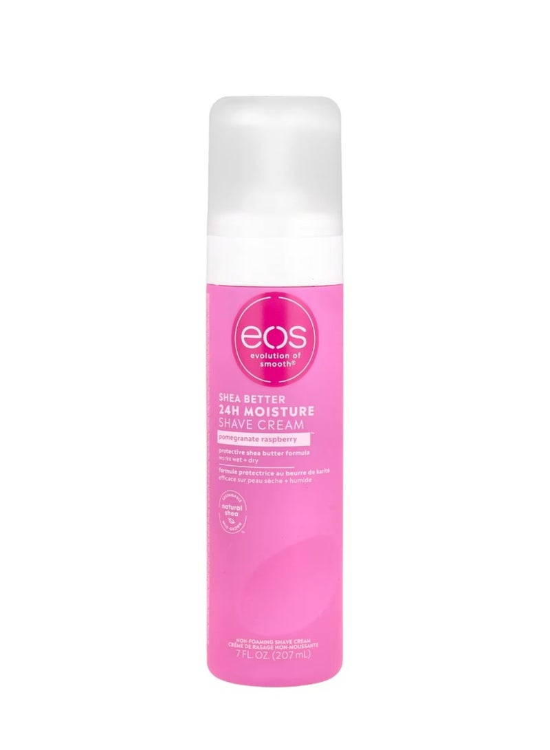 EOS Shea Better Shave Cream Pomegranate Raspberry 7 fl oz (207 ml) - Image 1